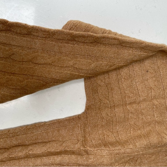 NWT 1.STATE Cable Knit Sweater Camel Tan Size L $99 Retail - Picture 3 of 13